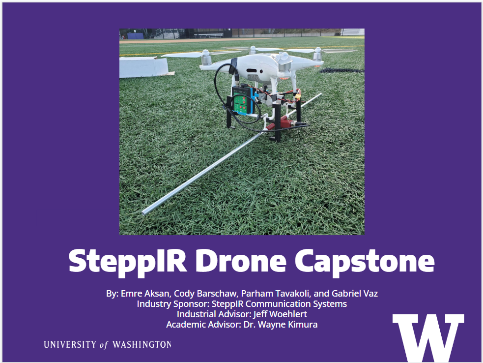 SteppIR RF Drone Poster