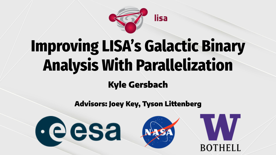 Improving LISA's Galactic Binary Analysis Software with Parallelization Poster