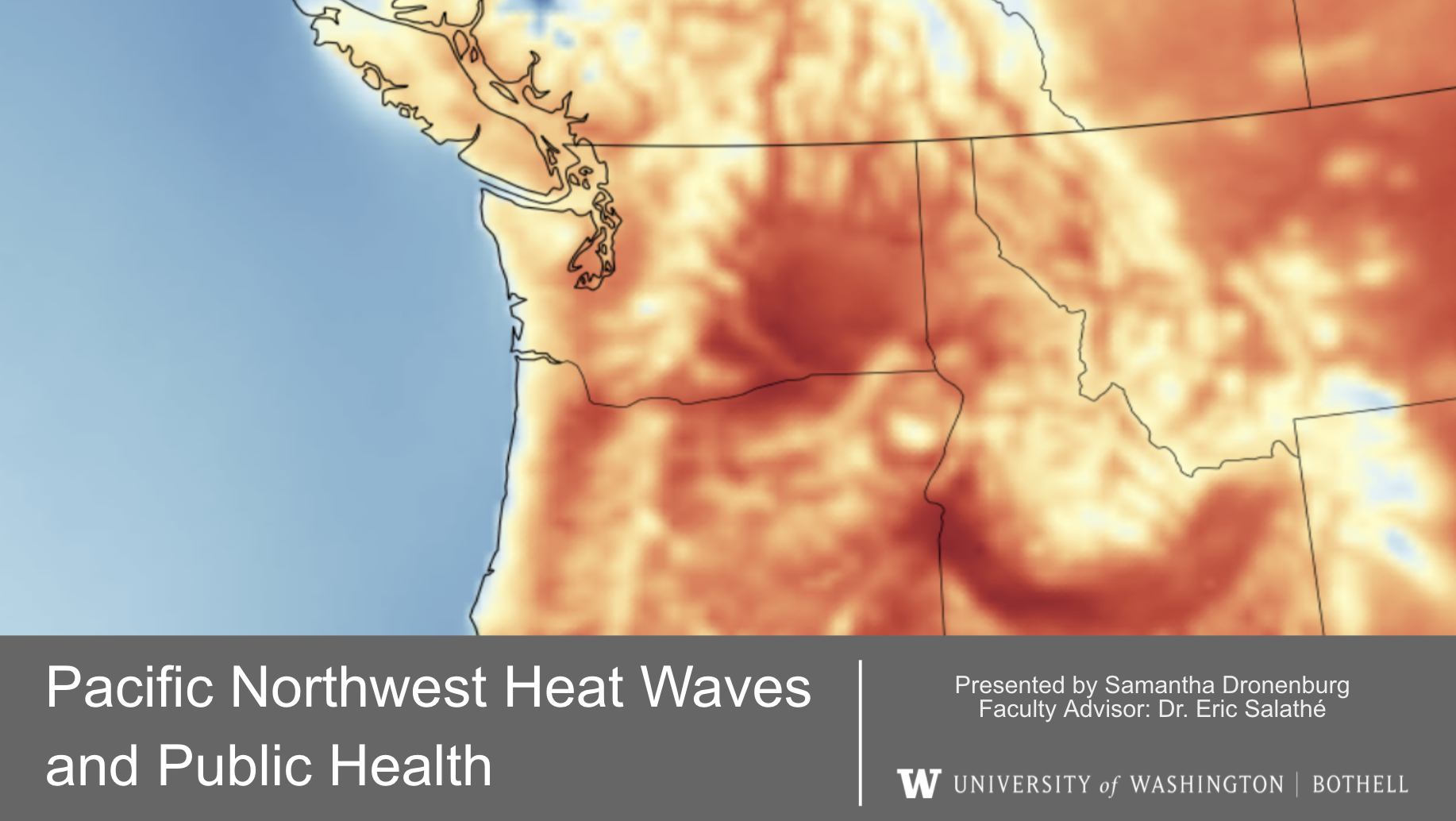 Pacific Northwest Heat Waves and Public Health Poster