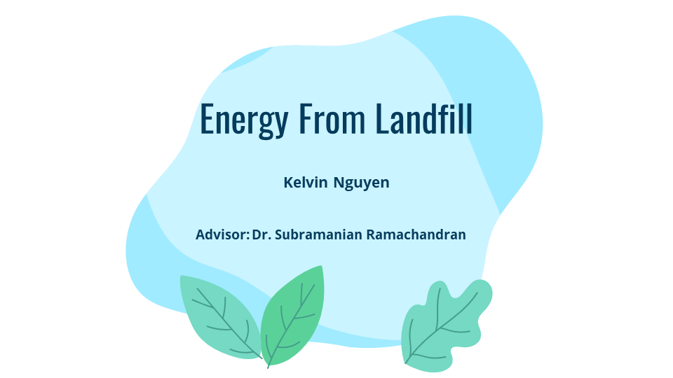Energy From Landfill Poster