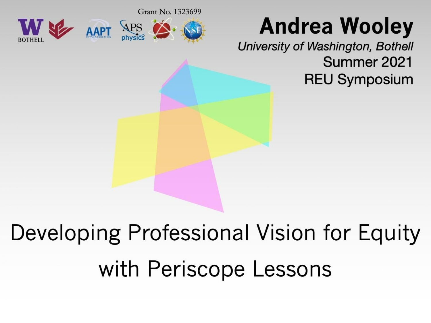 Developing Professional Vision for Equity with Periscope Lessons Poster